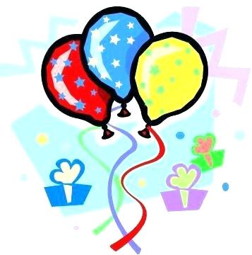 357x360 Balloons Images Clip Art Clip Art Of Red Balloons Air Balloon