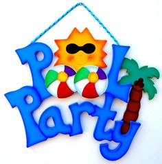 236x239 Pool Party Clipart