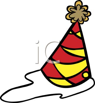 323x350 Royalty Free Clipart Image Party Hat