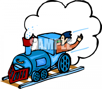 350x305 Passenger Train Clipart 0511 0905 2402