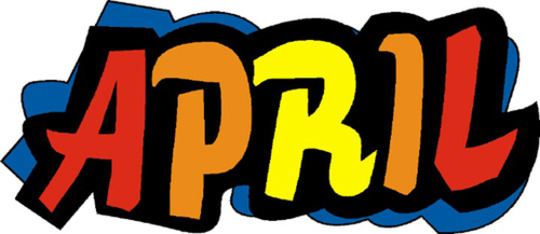 540x234 April Monthly Clipart
