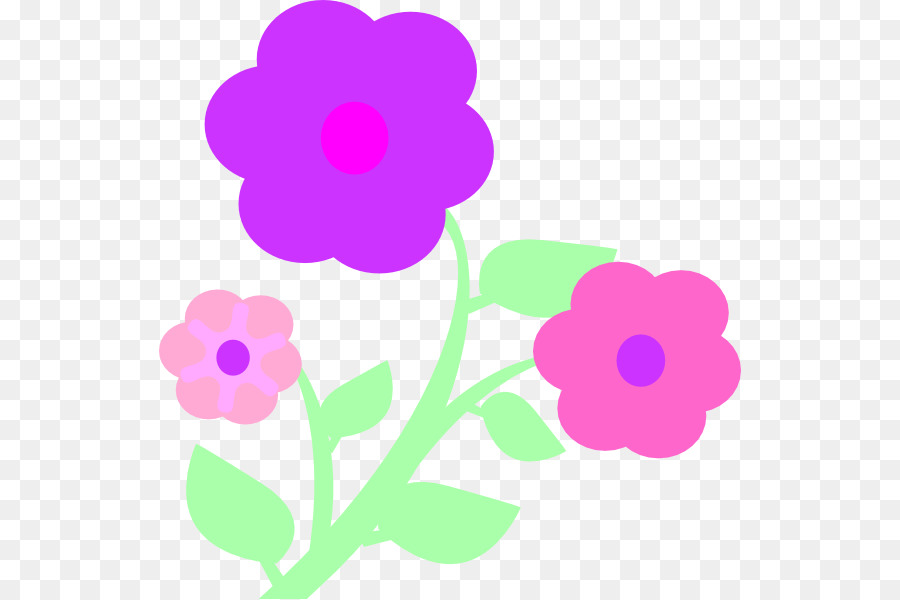 900x600 Pastel Flower Clip Art