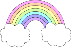 297x195 Pastel Rainbow Clip Art Creative Clip Art