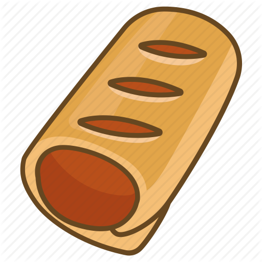 512x512 Collection Of Sausage Rolls Clipart High Quality, Free