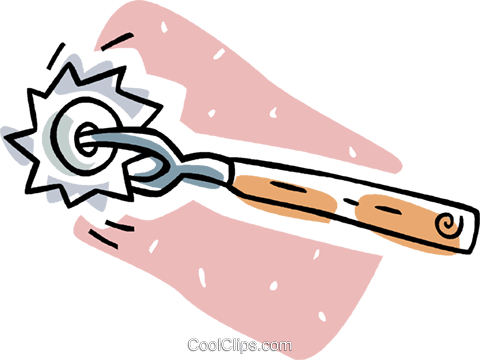 480x360 Pastry Cutter Royalty Free Vector Clip Art Illustration Vc005934