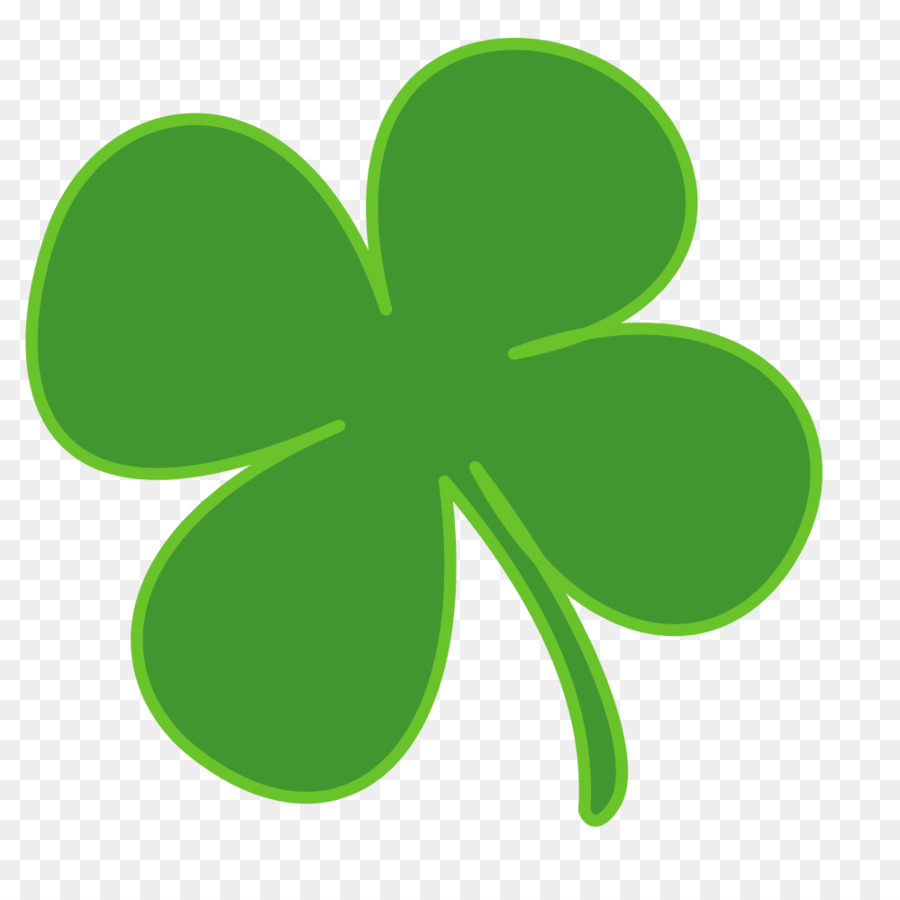 900x900 Ireland Shamrock Saint Patrick's Day Four Leaf Clover Clip Art