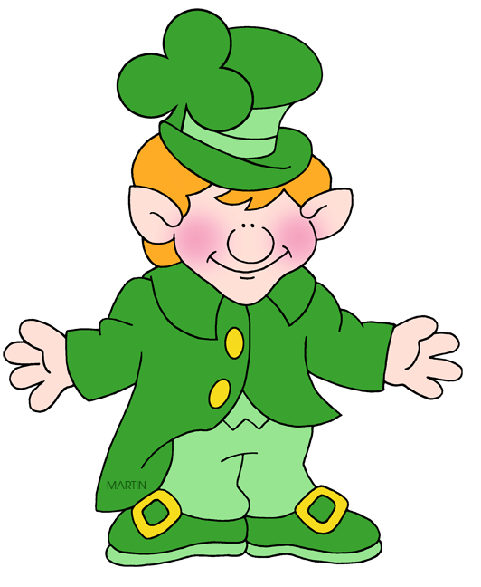532x648 St. Patrick's Day Clip Art By Phillip Martin, Little Leprechaun