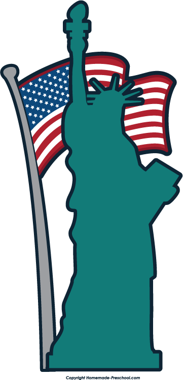 361x749 Free Patriotic Clipart