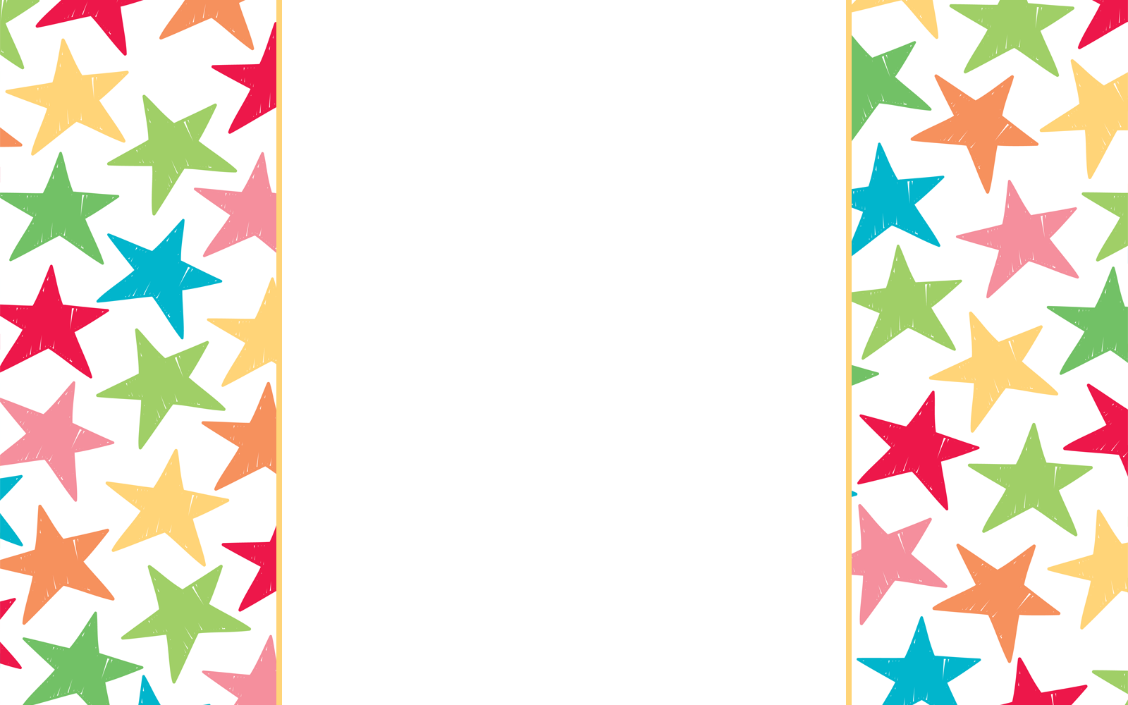1600x1000 Free Stars Clipart Border Image