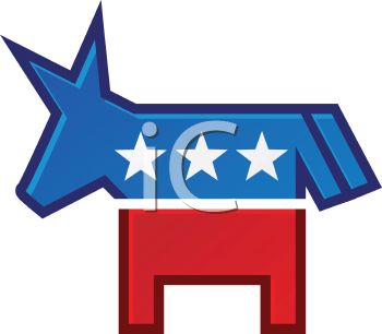 350x306 Royalty Free Clip Art Image Political Party Symbol