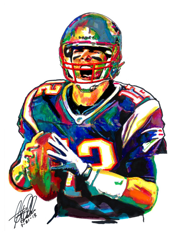 570x760 New England Patriots Clipart Nfl Player