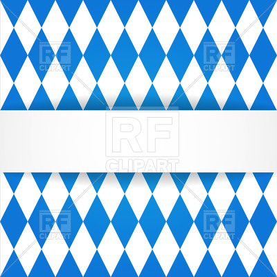 400x400 Oktoberfest Background With Bavarian Flag Pattern Royalty Free