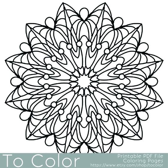 570x570 Simple Coloring Pages To Print Simple Printable Coloring Pages