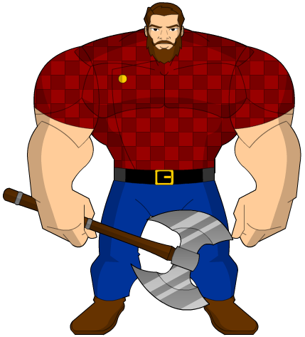 429x473 New Paul Clipart Paul Bunyan