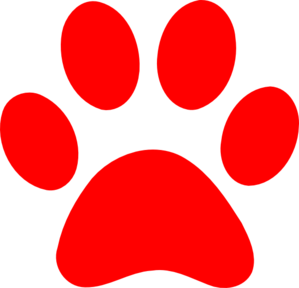 299x288 Paw Print Clip Art