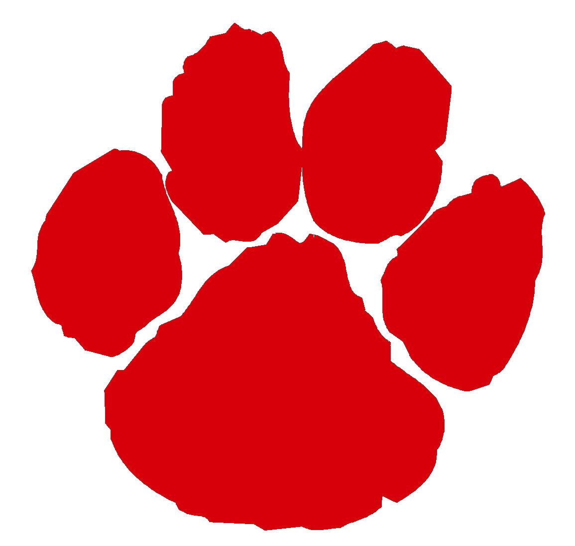 1155x1098 Red Paw Print Clip Art N3 Free Image Bright Clipart Transitionsfv
