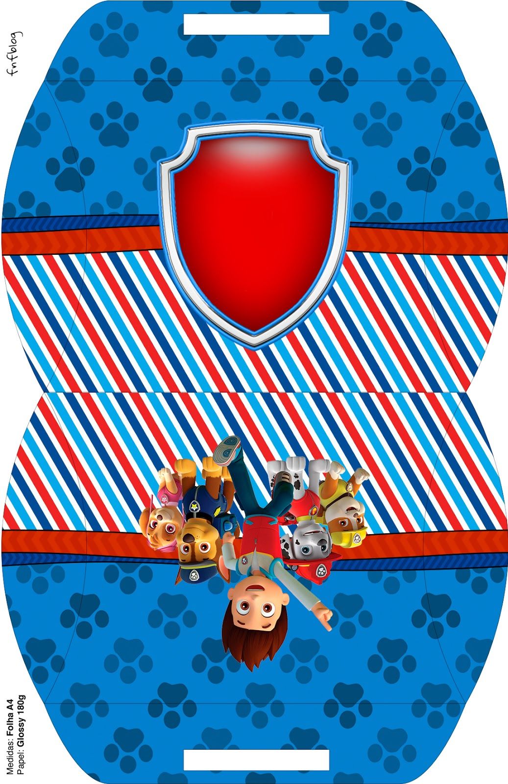 1037x1600 Paw Patrol Free Printable Boxes. Patrulla Canina
