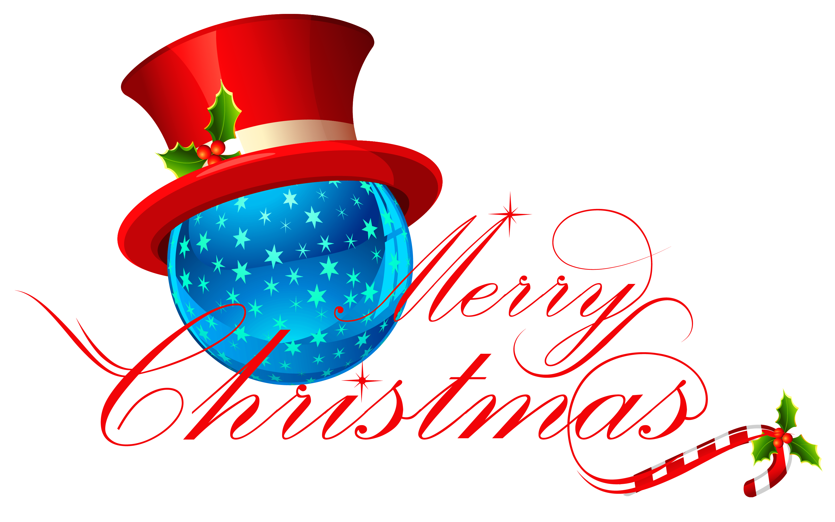 3239x2026 Transparent Merry Christmas With Blue Ornament Clipartu200b Gallery