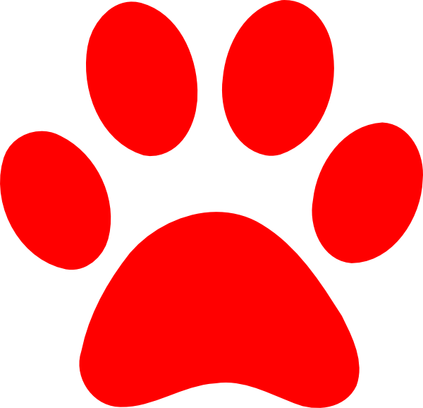600x578 Paw Print Images Paw Print Clip Art