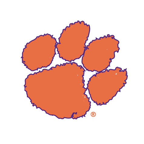 475x475 Clemson Paw Print Clip Art Clipart