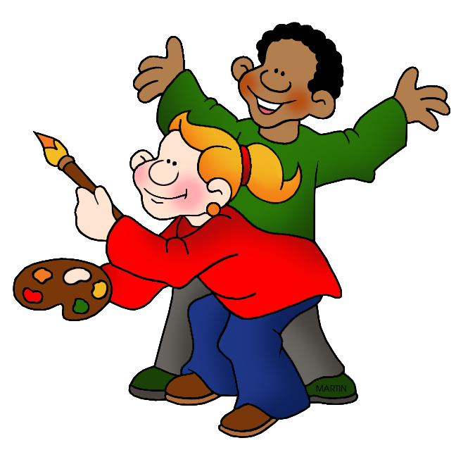 648x639 Art Clip Art By Phillip Martin, Art Lovers