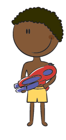 129x274 Happy Kids On The Beach