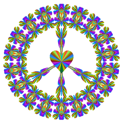 400x402 Love Peace Signs Clipart