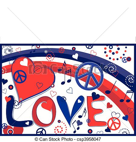 450x470 Love And Peace Illustrations And Clip Art. 22,579 Love And Peace