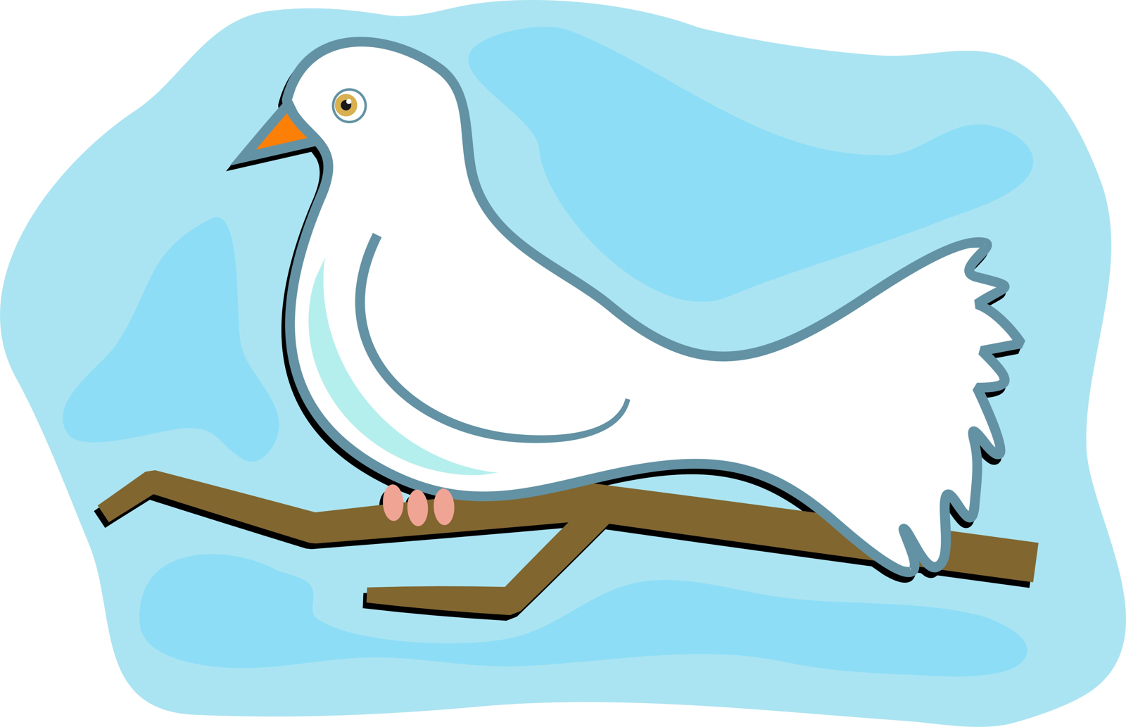 1600x1033 Free Photo Dove Clipart