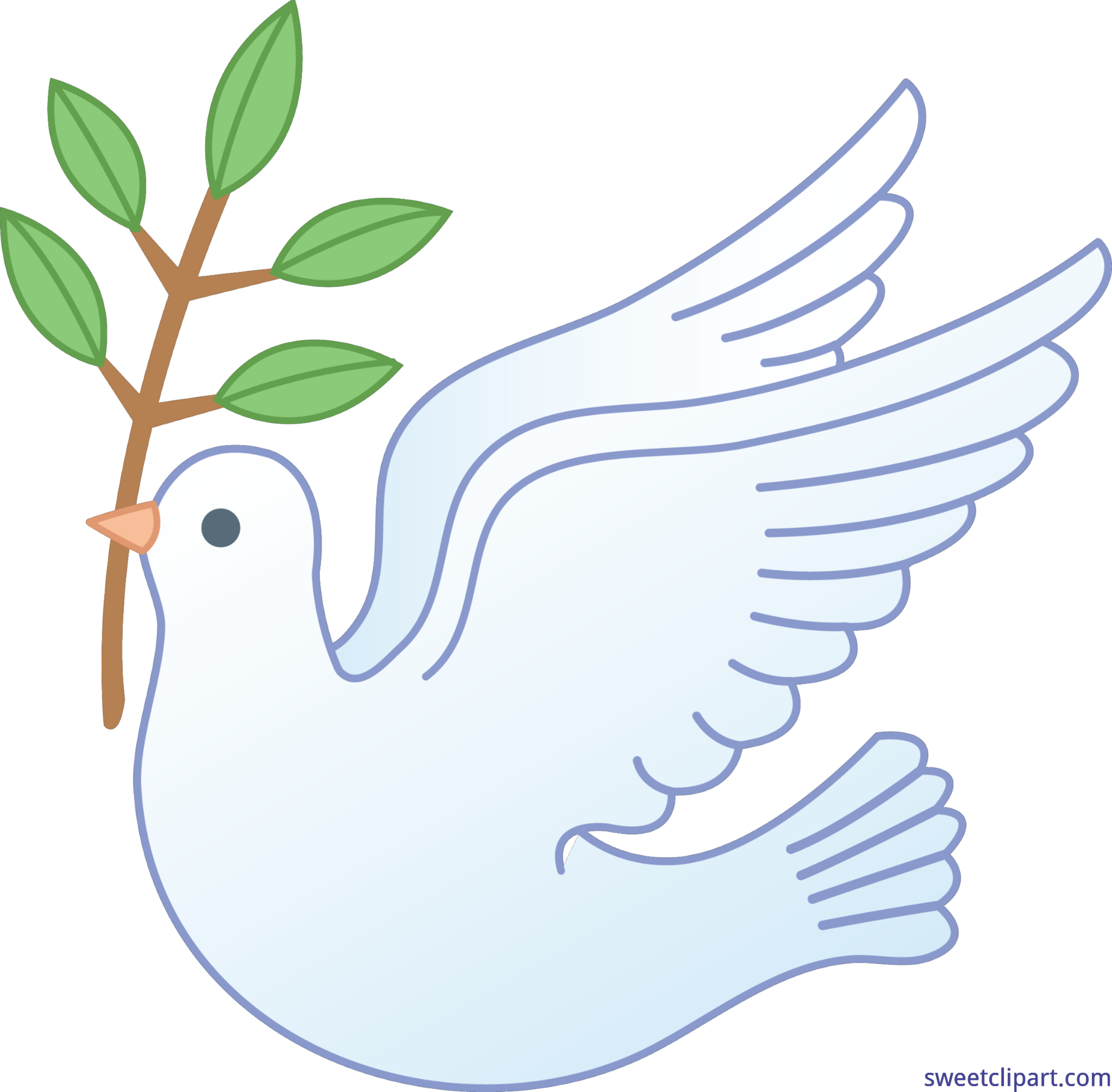4839x4754 Peace Dove Clip Art