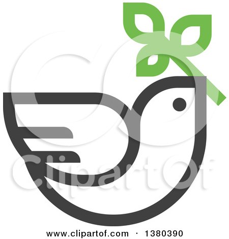 450x470 Clipart Of White Peace Doves Flying With Leaves And Branches,