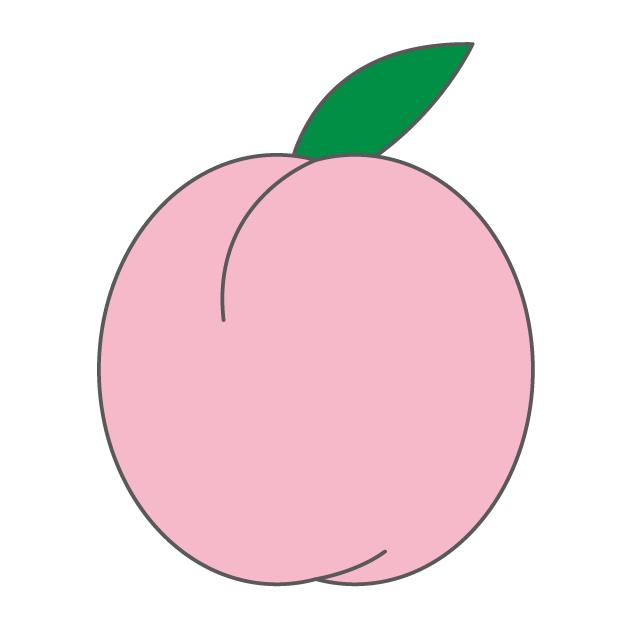 640x640 Peach Peach Free Illustration Distribution Site Clip Art