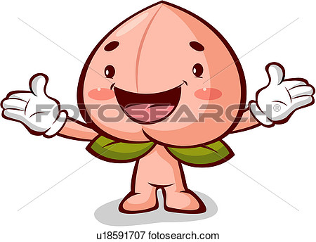 450x344 Peach Clip Art