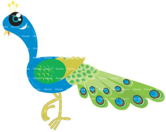 340x270 Peacock Clip Art Digital Clipart Panda