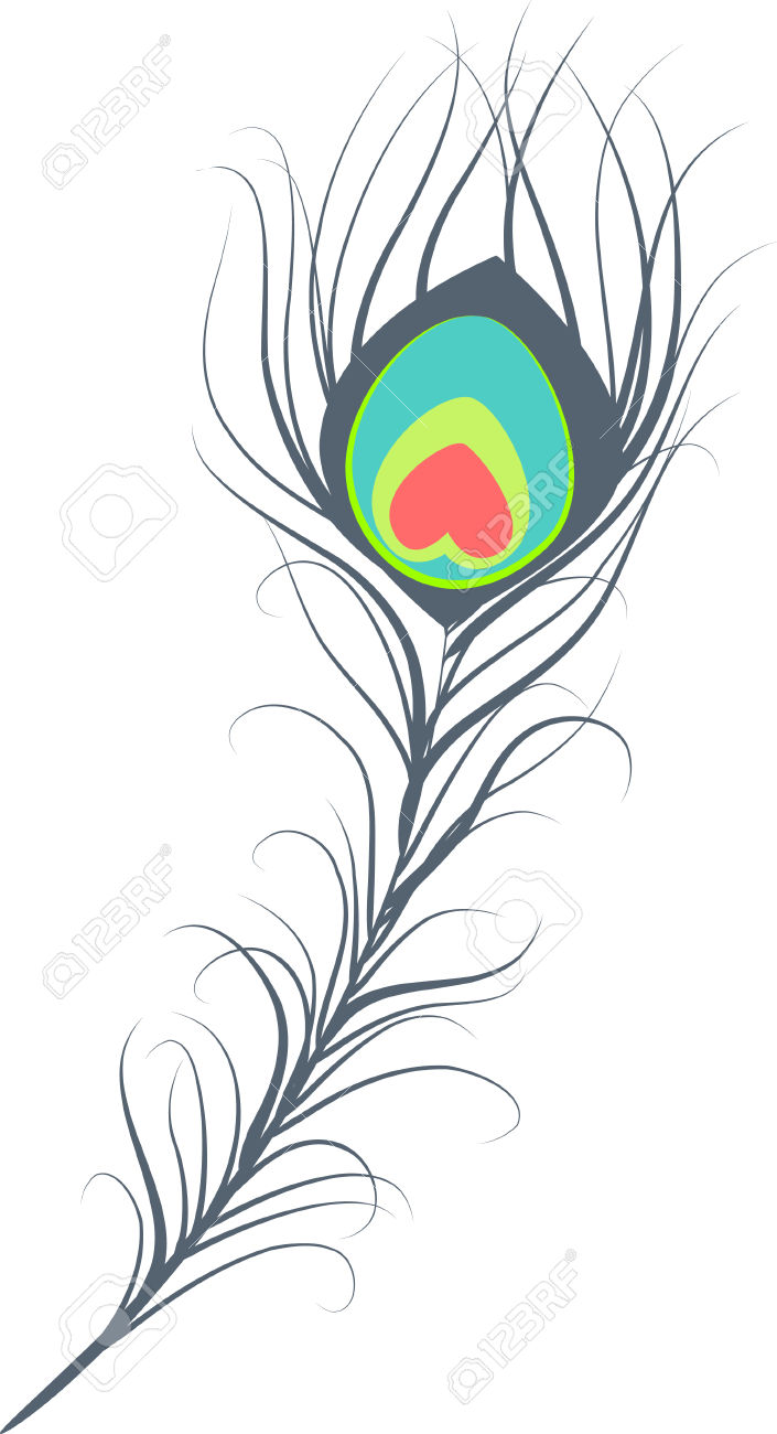 705x1300 Clip Art Clip Art Peacock Feather