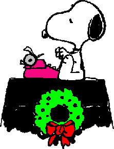 222x290 Snoopy Christmas Clipart