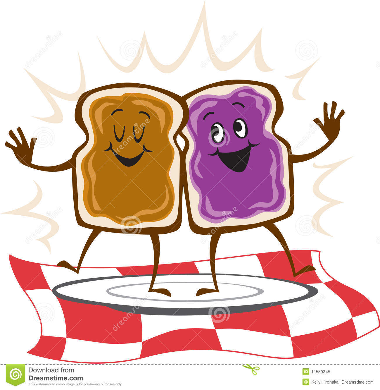 1300x1333 Eating Peanut Butter And Jelly Clip Art Clipart
