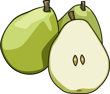 374x320 Pears. Kitchen Towels Pear, Clip Art Free And Clip Art
