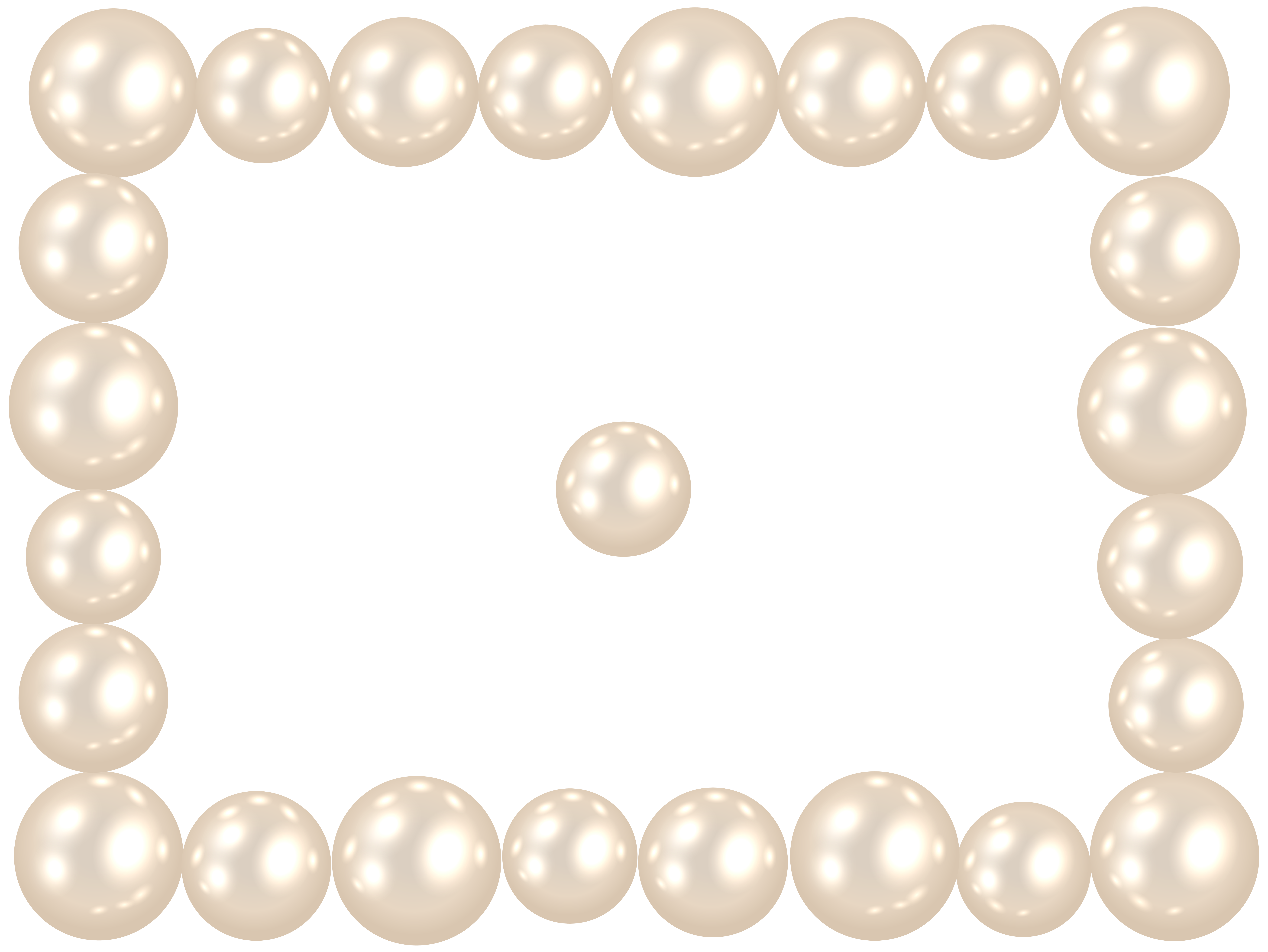 8000x6006 Pearl Frame Png Clip Art Imageu200b Gallery Yopriceville