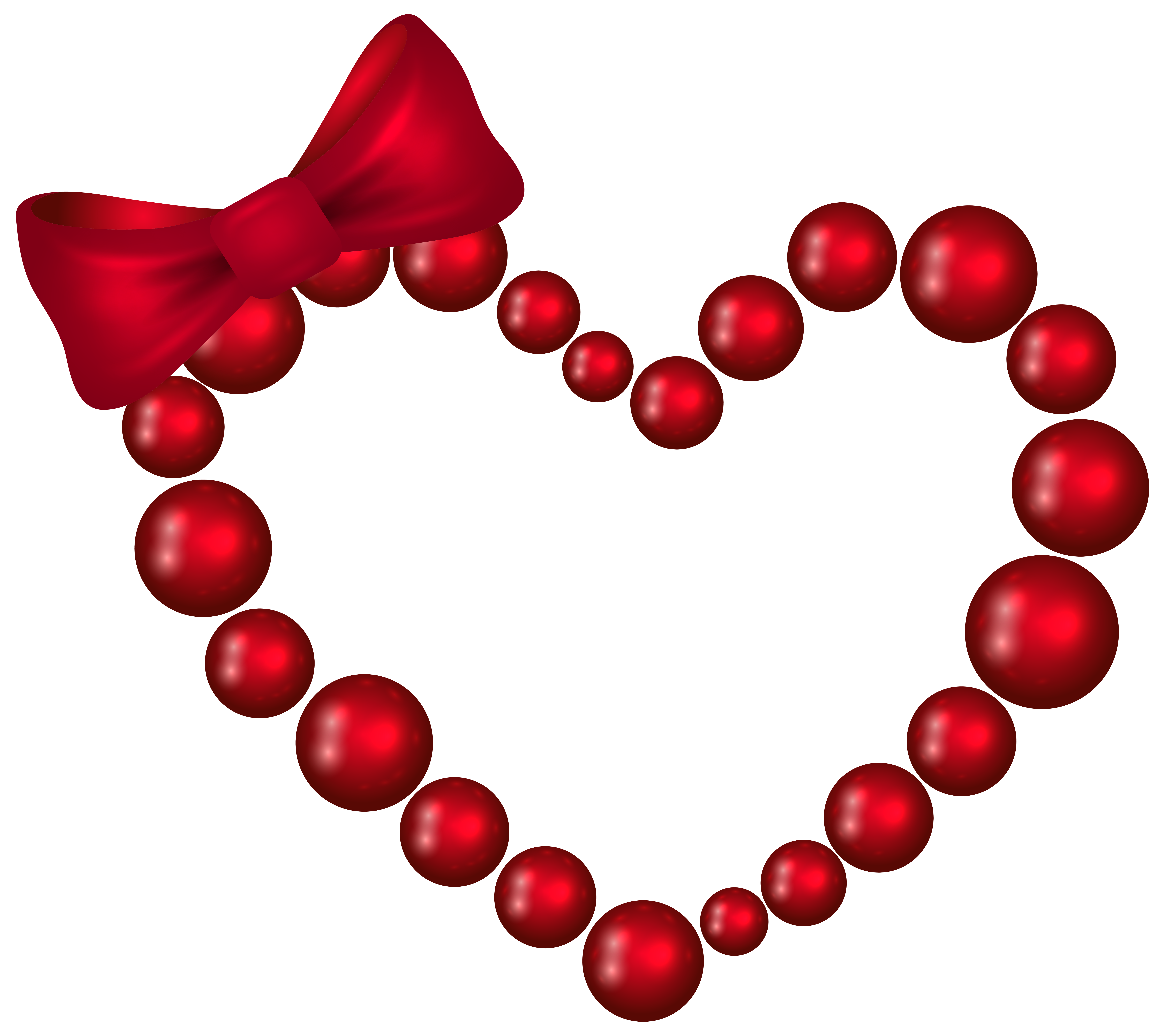 8000x7114 Red Heart With Bow Transparent Png Clip Art Imageu200b Gallery