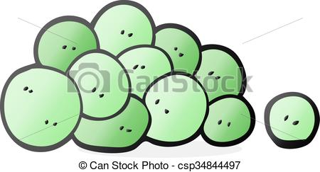 450x243 Freehand Drawn Cartoon Peas Eps Vectors