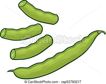 450x358 Green Peas Vector Illustration Vector Clip Art
