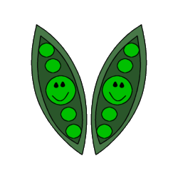 250x250 Peas Clip Art