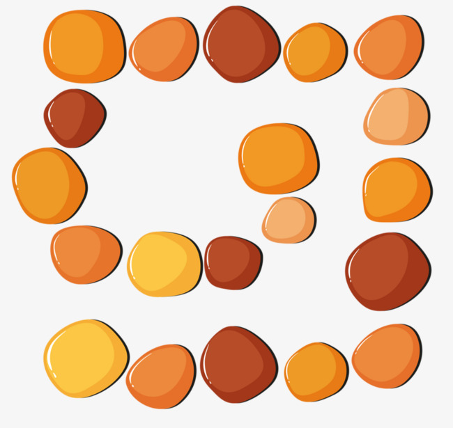 650x615 Lovely Pebble, Cobblestone, Good Looking, Hand Painted Png Image