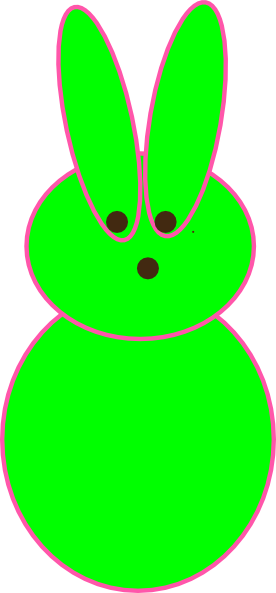 276x593 Easter Peep Of Chicks Clipart