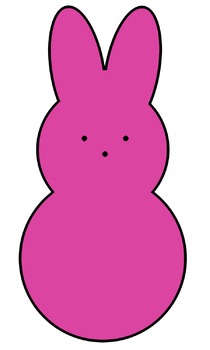 210x350 Easter Bunny Marshmallow Peeps Clipart {Commercial Amp Personal Use}