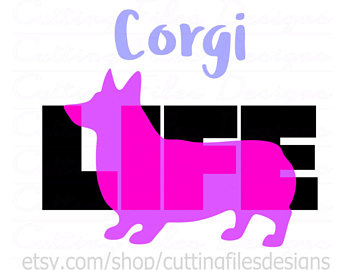 340x270 Svg Corgi Etsy