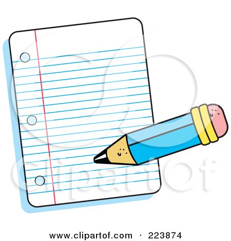 450x470 Clipart Of A Black And White Short Pencil Drawing A Check Mark