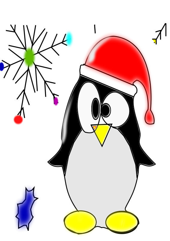566x800 Free Clipart Linux Penguin Juan David