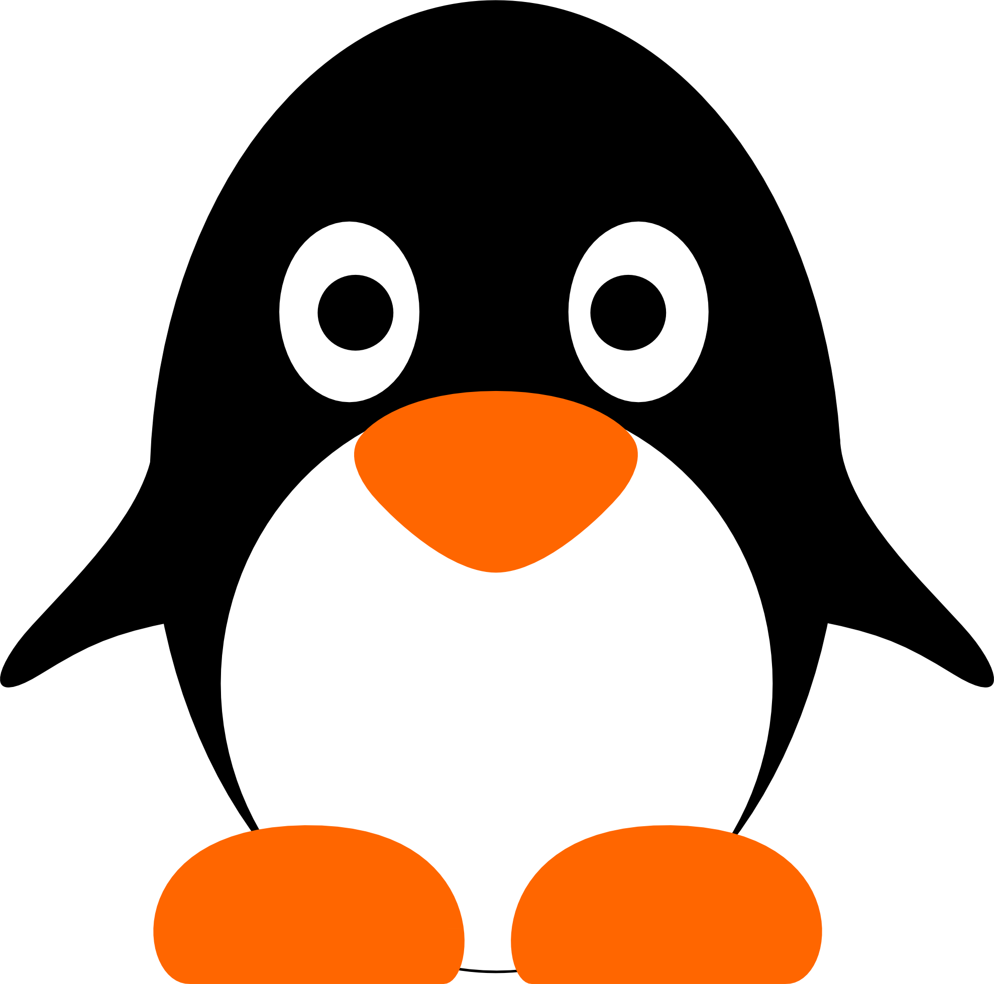 1979x1958 Penguin Clip Art